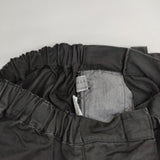 Harriss カラーデニムタックリボンワイドパンツ 製品染め パンツ ブラック レディース ハリス【中古】5-1221G∞