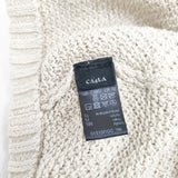 CA4LA ニットベレー リネン 帽子 ニットキャップ アイボリー レディース カシラ【中古】6-0216M◎