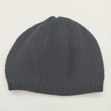 CA4LA ニットベレー ニット帽 帽子 ニットキャップ ブラック レディース カシラ【中古】5-1130G∞