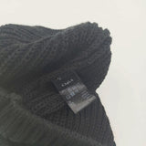 CA4LA ニットベレー ニット帽 帽子 ニットキャップ ブラック レディース カシラ【中古】5-1130G∞