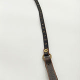 HYSTERIC GLAMOUR/BALTAZAR スタッズ ウォレットコード レザー 革 ウォレットチェーン ブラウン ブラック メンズ ヒステリックグラマー/バルタザール【中古】5-1130G∞