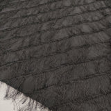 JOURNAL STANDARD L'essage 未使用品 フリンジジャガードTブラウス 定価17600円 24SS ブラック レディース ジャーナルスタンダードレサージュ【中古】6-0324S♪