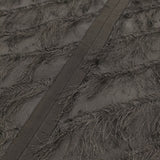 JOURNAL STANDARD L'essage 未使用品 フリンジジャガードTブラウス 定価17600円 24SS ブラック レディース ジャーナルスタンダードレサージュ【中古】6-0324S♪