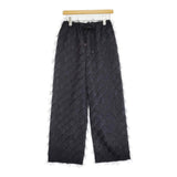 JOURNAL STANDARD L'essage 未使用品 フリンジJQイージーパンツ 定価24200円 24SS ブラック レディース ジャーナルスタンダードレサージュ【中古】6-0324G♪