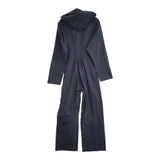 HOLIDAY 定価38500円 SUPER FINE DRY PIN TUCK JUMPSUIT オールインワン ツナギ 25SS ネイビー レディース ホリデイ【中古】5-1001M♪