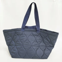 HOLIDAY MILITARY QUILTING BIG BAG 定価17600円 25203022 トートバッグ 25AW ネイビー レディース ホリデイ【中古】5-1001G♪
