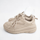 UGG CA1 BEIGE 定価22000円 サイズ23.5cm スニーカー ベージュ レディース アグ【中古】6-0122G◎