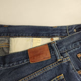 DEEP BLUE 73388 ボーイフレンドアンクル丈パンツ 定価19800円 クロップド デニムパンツ ブルー レディース ディープブルー【中古】6-0330M∞