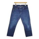 DEEP BLUE ボーイフレンドアンクル丈パンツ 定価19800円 73388 クロップド デニムパンツ ブルー レディース ディープブルー【中古】6-0330M∞