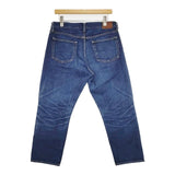 DEEP BLUE ボーイフレンドアンクル丈パンツ 定価19800円 73388 クロップド デニムパンツ ブルー レディース ディープブルー【中古】6-0330M∞