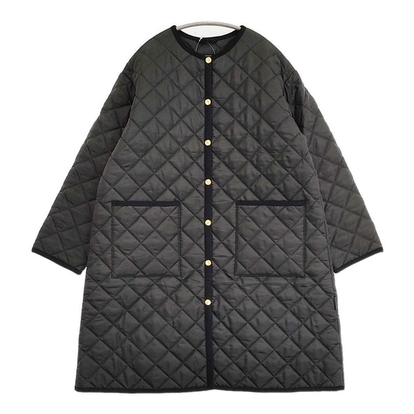 Traditional Weatherwear ARKLEY LONG A-LINE 36 定価39600円 アークリーロングAライン コート ブラック レディース トラディショナルウェザーウェア【中古】5-1108T♪