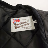 Traditional Weatherwear ARKLEY LONG A-LINE 36 定価39600円 アークリーロングAライン コート ブラック レディース トラディショナルウェザーウェア【中古】5-1108T♪