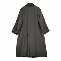 SLOBE IENA ウールモッサステンカラーコート サイズ38 コート チャコールグレー レディース スローブイエナ【中古】5-1007A◆