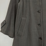 SLOBE IENA ウールモッサステンカラーコート サイズ38 コート チャコールグレー レディース スローブイエナ【中古】5-1007A◆