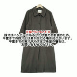 SLOBE IENA ウールモッサステンカラーコート サイズ38 コート チャコールグレー レディース スローブイエナ【中古】5-1007A◆