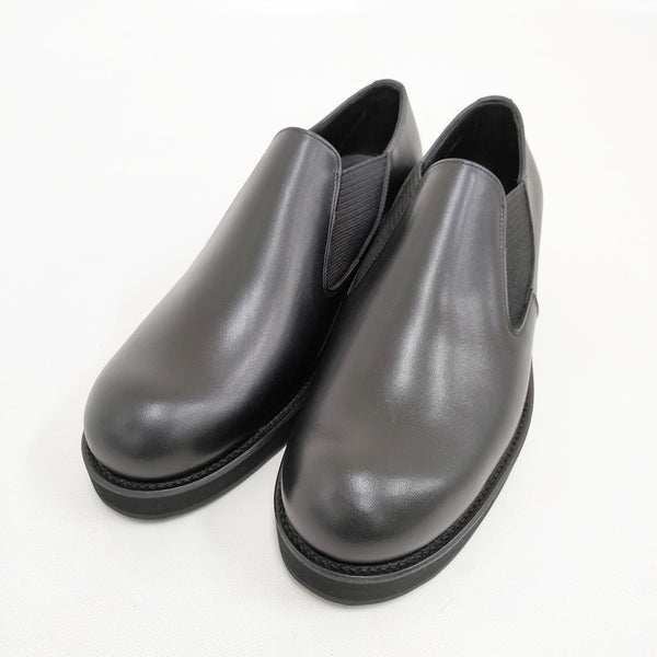 BEAUTIFUL SHOES 未使用品 SIDE GORE SHOES 24cm サイドゴアシューズ シューズ・靴 ブラック レディース ビューティフルシューズ【中古】5-1021G◎
