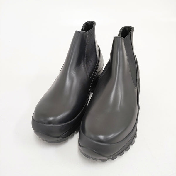 BEAUTIFUL SHOES 未使用品 ブリストルサイドゴア 24cm BRISTOL SIDEGORE ブーツ ブラック レディース ビューティフルシューズ【中古】5-1021T◎