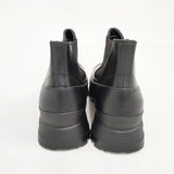 BEAUTIFUL SHOES 未使用品 ブリストルサイドゴア 24cm BRISTOL SIDEGORE ブーツ ブラック レディース ビューティフルシューズ【中古】5-1021T◎