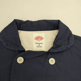 Danton コットン ダブルブレストジャケット 36 JD-8712 KND ジャケット ネイビー レディース ダントン【中古】5-1221M∞