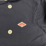 Danton コットン ダブルブレストジャケット 36 JD-8712 KND ジャケット ネイビー レディース ダントン【中古】5-1221M∞