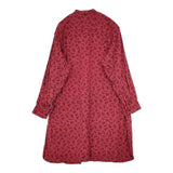 45R/45rpm ジンバネルのペイズリースタンドスモック 定価49500円 ワンピース レッド レディース フォーティーファイブアールピーエム【中古】5-1120T∞