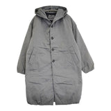 The Loft Labo WIIS フードロングダウンコート TL15FJK04 サイズ0 定価69300円 ダウンコート グレー レディース ロフトラボ【中古】5-1108A♪