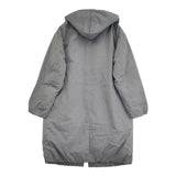 The Loft Labo WIIS フードロングダウンコート TL15FJK04 サイズ0 定価69300円 ダウンコート グレー レディース ロフトラボ【中古】5-1108A♪
