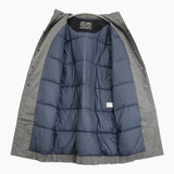 The Loft Labo WIIS フードロングダウンコート TL15FJK04 サイズ0 定価69300円 ダウンコート グレー レディース ロフトラボ【中古】5-1108A♪