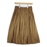 gardens of paradise Dance Long VENTILE 定価29480円 ベンタイル コットン ロングスカート ベージュ レディース ガーデンズオブパラダイス【中古】5-1221M∞