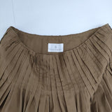 gardens of paradise Dance Long VENTILE 定価29480円 ベンタイル コットン ロングスカート ベージュ レディース ガーデンズオブパラダイス【中古】5-1221M∞