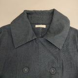 fog linen work マリケジャケット リネン 定価26400円 リトアニア製 コート 23AW ネイビー レディース フォグリネンワーク【中古】6-0330M∞