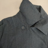 fog linen work マリケジャケット リネン 定価26400円 リトアニア製 コート 23AW ネイビー レディース フォグリネンワーク【中古】6-0330M∞