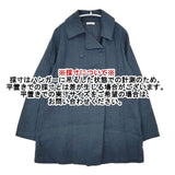 fog linen work マリケジャケット リネン 定価26400円 リトアニア製 コート 23AW ネイビー レディース フォグリネンワーク【中古】6-0330M∞