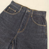 COMPTOIR DES COTONNIERS バルーン テーパード ジーンズ デニムパンツ ネイビー レディース コントワーデコトニエ【中古】6-0128G∞