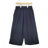 NO CONTROL AIR アセテートポリWクロスタックワイドサルエルパンツ 定価21450円 NC904PF サルエルパンツ ネイビー レディース ノーコントロールエアー【中古】6-0330M∞