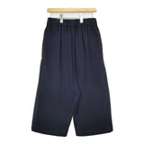 NO CONTROL AIR アセテートポリWクロスタックワイドサルエルパンツ 定価21450円 NC904PF サルエルパンツ ネイビー レディース ノーコントロールエアー【中古】6-0330M∞