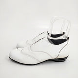 TOKIMI トキミ 新品 時見ウォーキングスリッポン 牛革 サイズ25cm スリッポン ホワイト レディース【中古】5-1021G◎