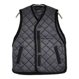 LAVENHAM 未使用品 50周年 スーベニアベスト 刺繍 フラワー 定価38000円 サイズS/36 ベスト 19AW ブラック レディース ラベンハム【中古】5-1108T♪