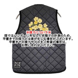 LAVENHAM 未使用品 50周年 スーベニアベスト 刺繍 フラワー 定価38000円 サイズS/36 ベスト 19AW ブラック レディース ラベンハム【中古】5-1108T♪