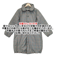 GRANDMA MAMA DAUGHTER カドマルエリロングダウンコート チェック GD2330361 サイズ1 ダウンコート ブラック レッド レディース グランマママドーター【中古】5-1007A◆