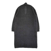 evam eva E133K111 ロング ウールコットンモヘアニット カーディガン