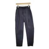 Lelill トロッターテーパードパンツ 撥水加工 耐シワ性 12411736 パンツ ネイビー レディース レリル【中古】6-0128G∞