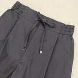 Lelill トロッターテーパードパンツ 撥水加工 耐シワ性 12411736 パンツ ネイビー レディース レリル【中古】6-0128G∞