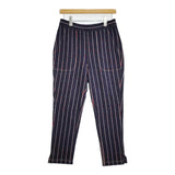 45R/45rpm ジャージフラノの桃比女スパッツ 定価31900円 パンツ 20AW ネイビー レッド レディース フォーティーファイブアールピーエム【中古】5-1108T♪