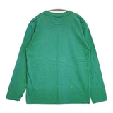 45R/45rpm コットン 長袖Ｔシャツ カットソー ロンＴ グリーン レディース フォーティーファイブアールピーエム【中古】6-0128M∞