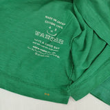 45R/45rpm コットン 長袖Ｔシャツ カットソー ロンＴ グリーン レディース フォーティーファイブアールピーエム【中古】6-0128M∞