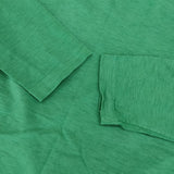 45R/45rpm コットン 長袖Ｔシャツ カットソー ロンＴ グリーン レディース フォーティーファイブアールピーエム【中古】6-0128M∞