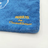PEANUTS Cosme Kitchen JOE COOL タオルポーチ スヌーピー 小物入れ ポーチ ブルー レディース ピーナッツ【中古】5-1130G∞