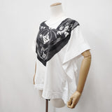 Vivienne Westwood Red Label ORB バンダナプリント スクエア 16-12-3210198 サイズ00 半袖Ｔシャツ カットソー ホワイト レディース ヴィヴィアンウエストウッドレッドレーベル【中古】6-0525S◎