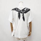 Vivienne Westwood Red Label ORB バンダナプリント スクエア 16-12-3210198 サイズ00 半袖Ｔシャツ カットソー ホワイト レディース ヴィヴィアンウエストウッドレッドレーベル【中古】6-0525S◎